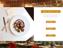 Tablet Screenshot of cafeboulud.com